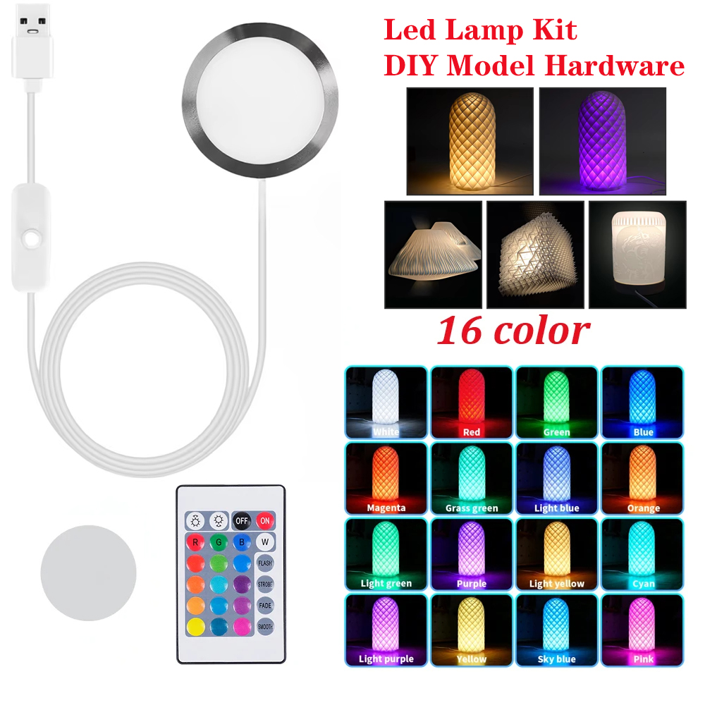 Model Kit F1 - Kit de Lâmpada LED USB para
