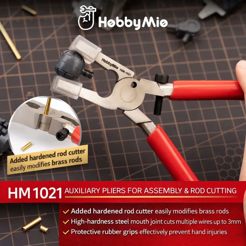 Model Kit Clipper - Alicate Auxiliar Hobby Mio e Pinça