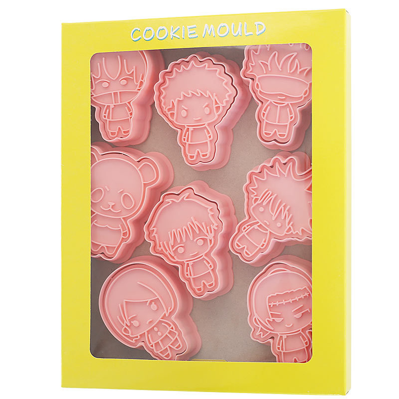 Model Kit Clipper - Conjunto de 8 Cortadores de Biscoito