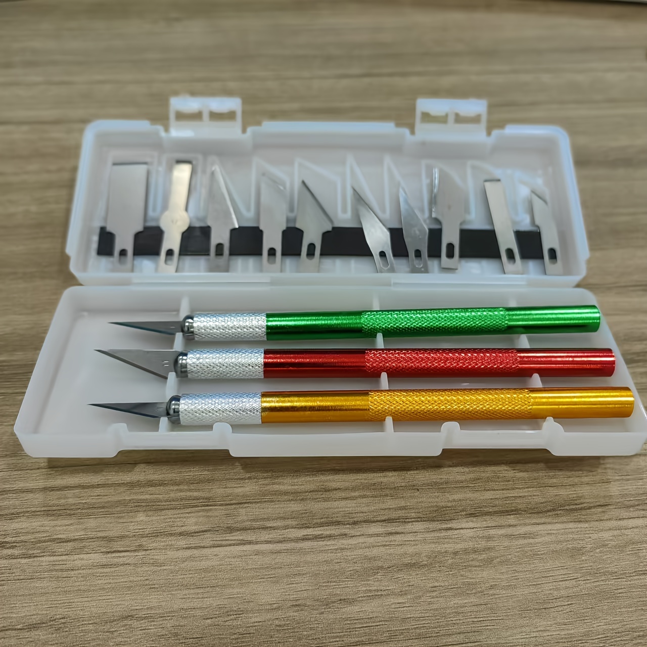Hobby Knife Blade - 13 facas de entalhe em liga