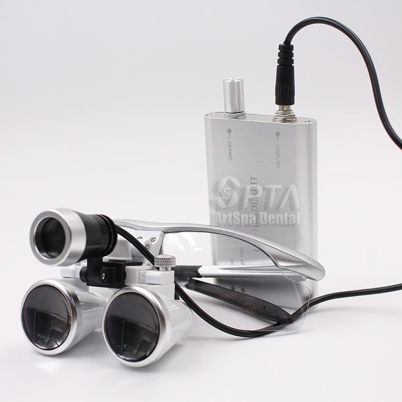 Magnifier With Light - Lupa Cirúrgica Médica Binocular com Luz