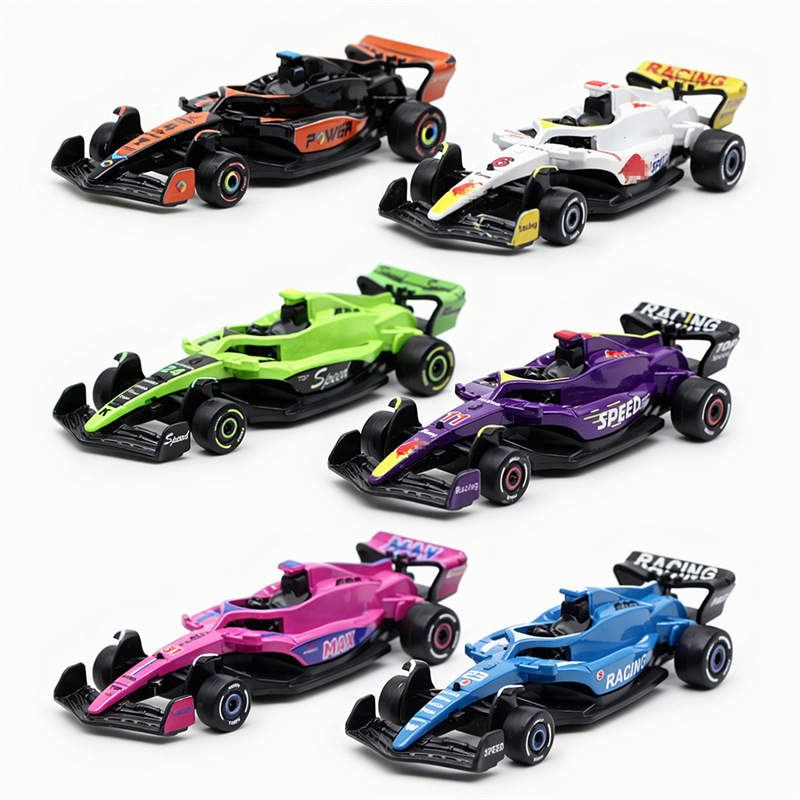 Model Kit F1 - Conjunto de 6 carros de brinquedo