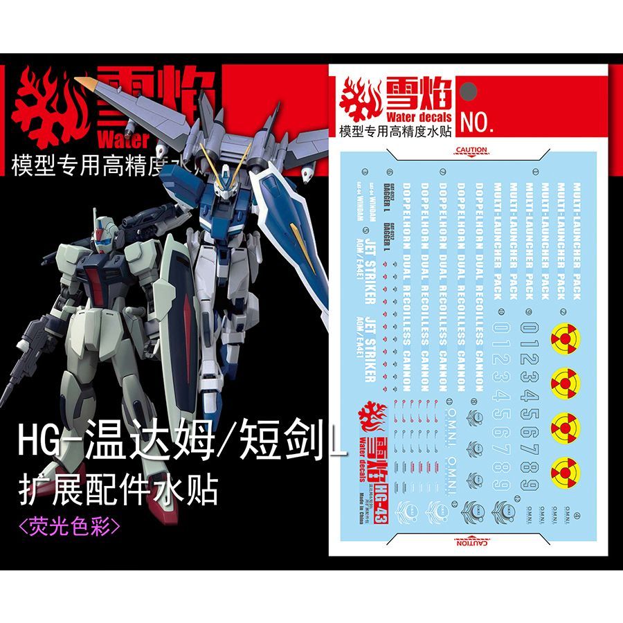 Model Kit Mecha - Decalques de Modelo de Alta Precisão