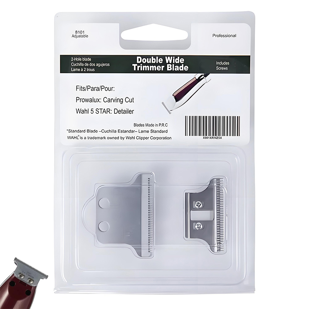 Model Kit Clipper - Lâmina de substituição profissional T-Wide, adequada