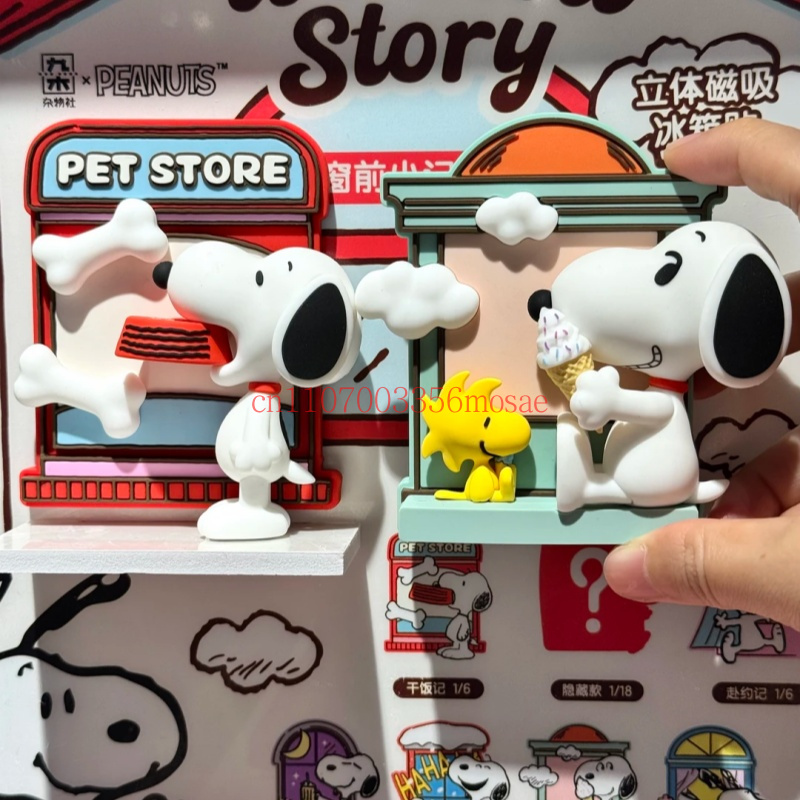 Model Kitchen Set Pvc - Ímã de Geladeira Snoopy Peanuts Blind