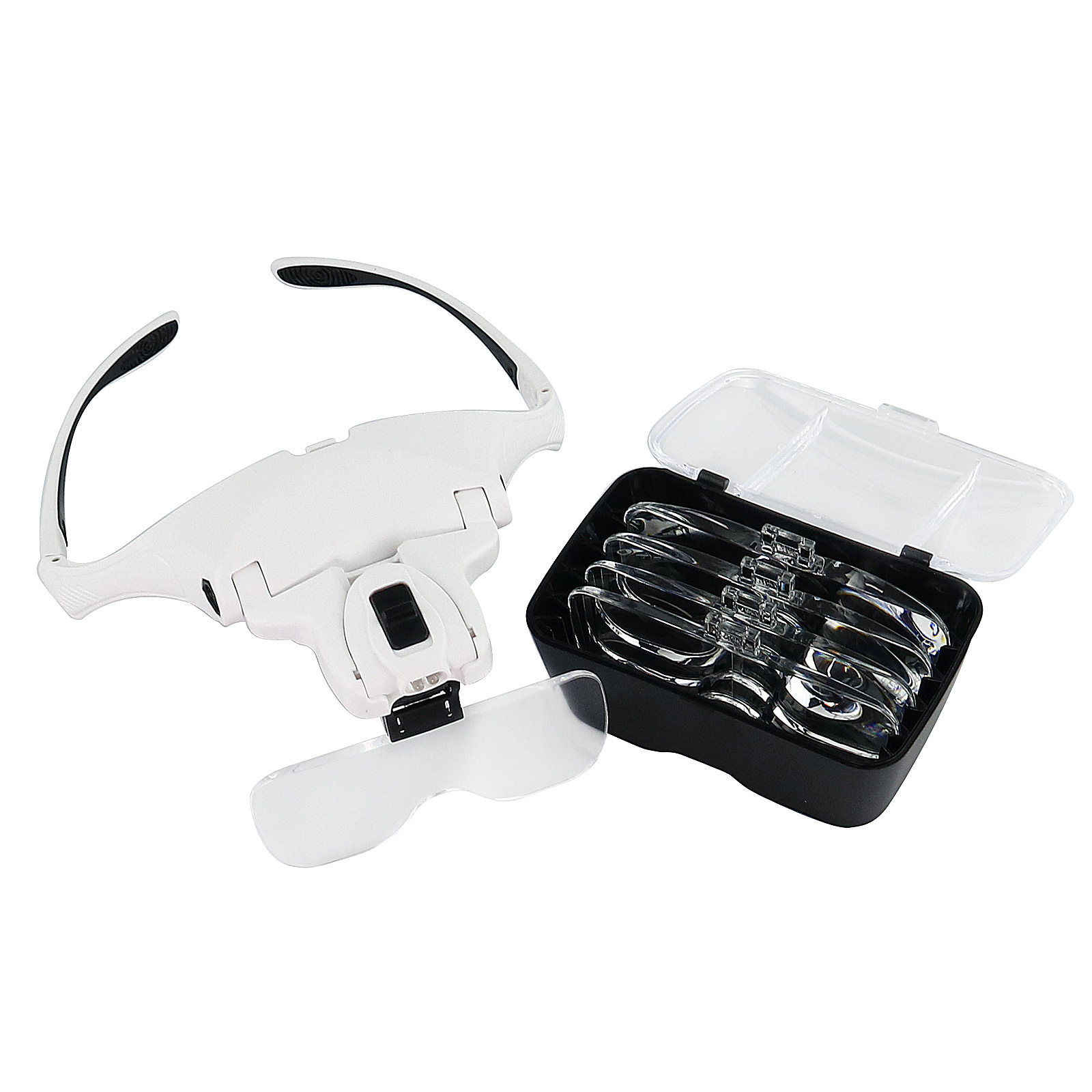 Magnifier With Light - 1.0x 1.5x 2.0x 2.5x 3.5x ajustável