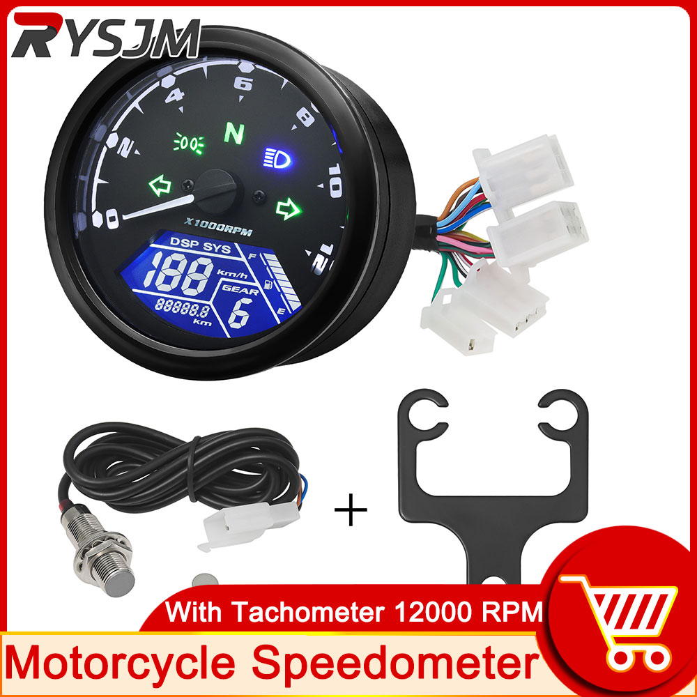 Model Kit Vespa - Ad nova motocicleta universal 12000rmp lcd