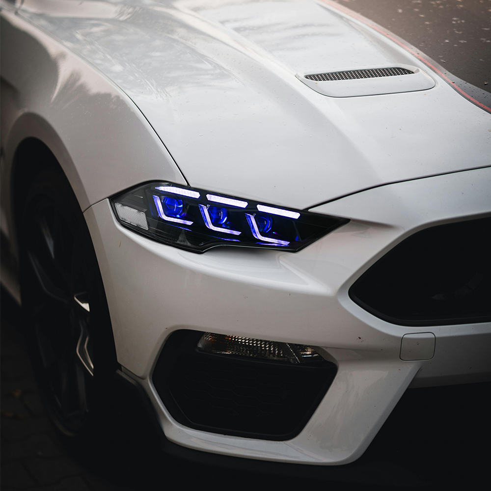 Conjunto de faróis LED com len - Model Kit Mustang avaliação e preço
