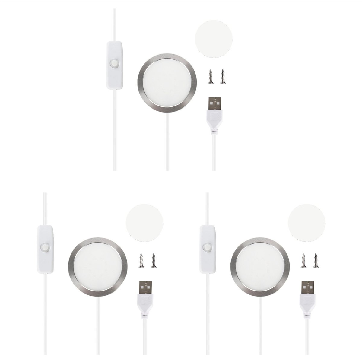 BaoBao- 3X DIY LED Night Light - Model Kit Led avaliação e preço