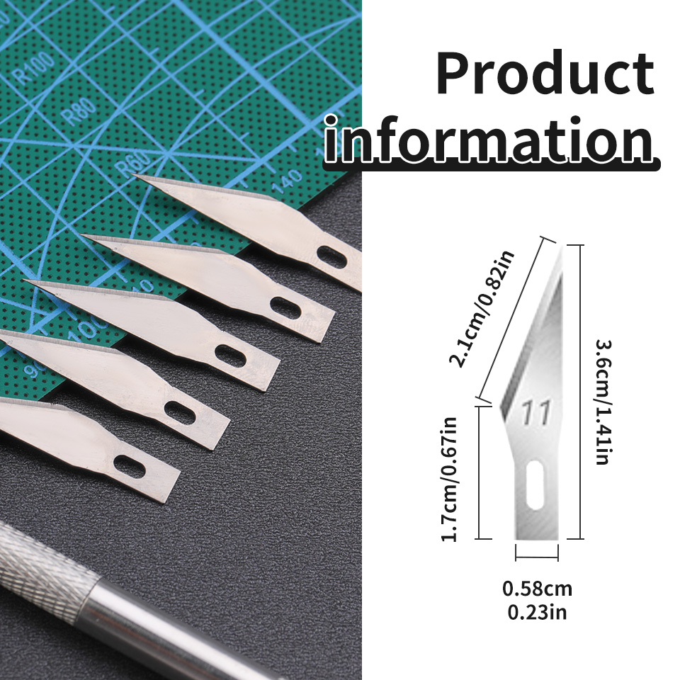 vvocciFaca para Escultura em M - Hobby Knife Blade avaliação e preço
