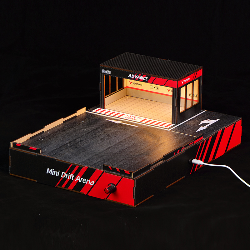 Diorama de Pista de Drift DIY  - Model Kit Simulator avaliação e preço
