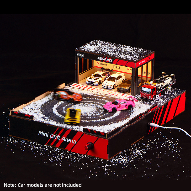 Diorama de Pista de Drift DIY  - Model Kit Simulator avaliação e preço