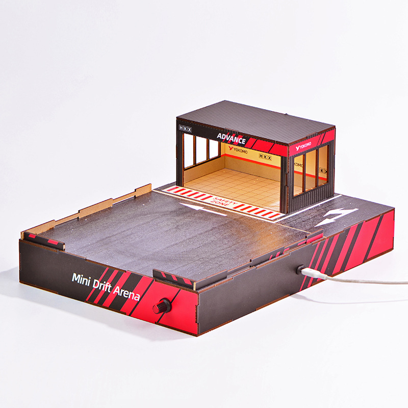 Diorama de Pista de Drift DIY  - Model Kit Simulator avaliação e preço