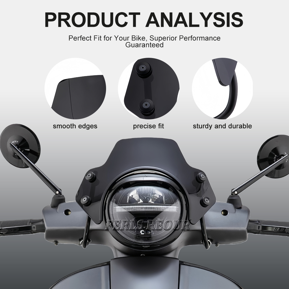 Kit de pára-brisas dianteiro p - Model Kit Vespa avaliação e preço