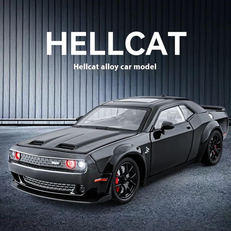 1:24 Dodge Challenger SRT Hell - Model Kit Mustang avaliação e preço