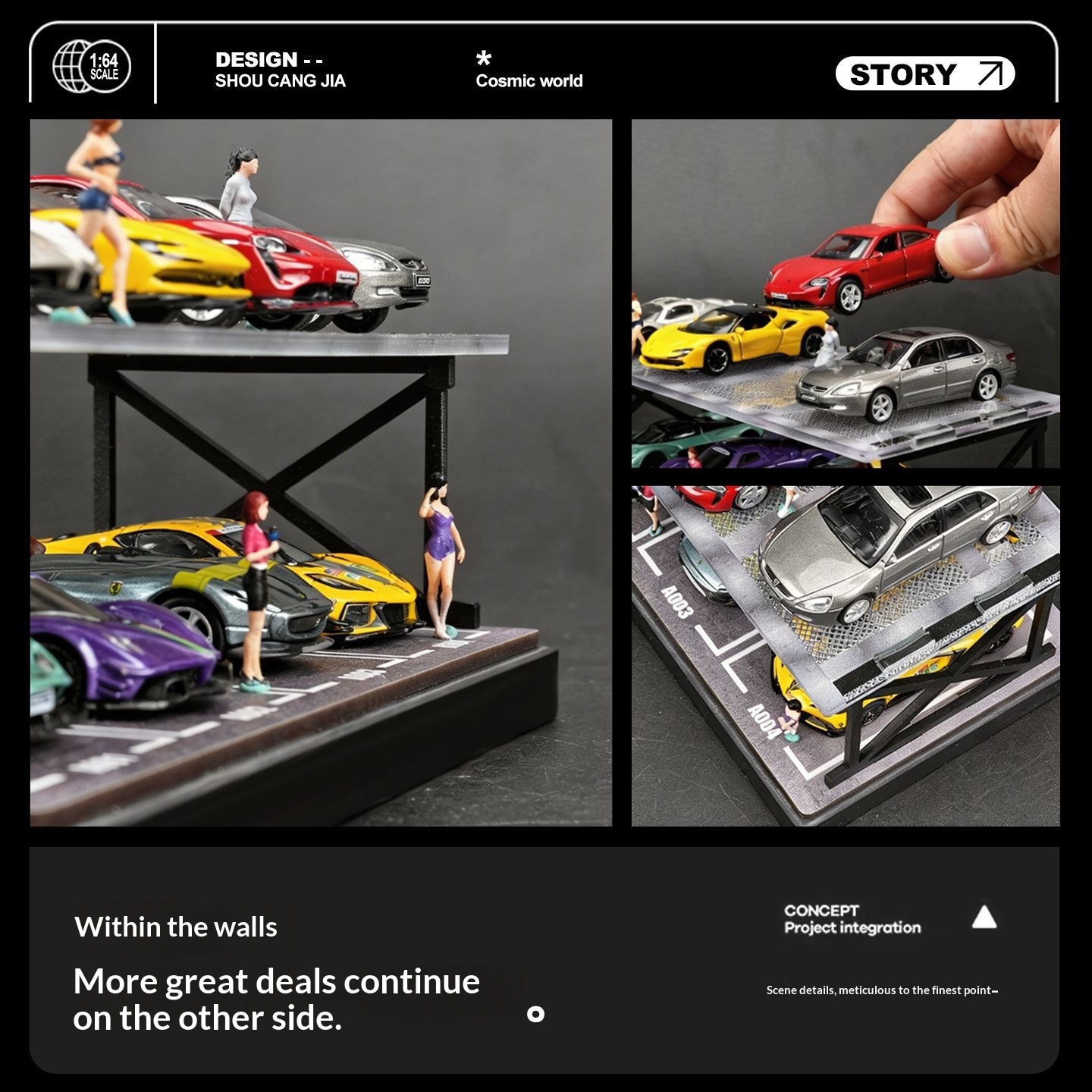 Diorama de Garagem de Estacion - Model Kit Led avaliação e preço