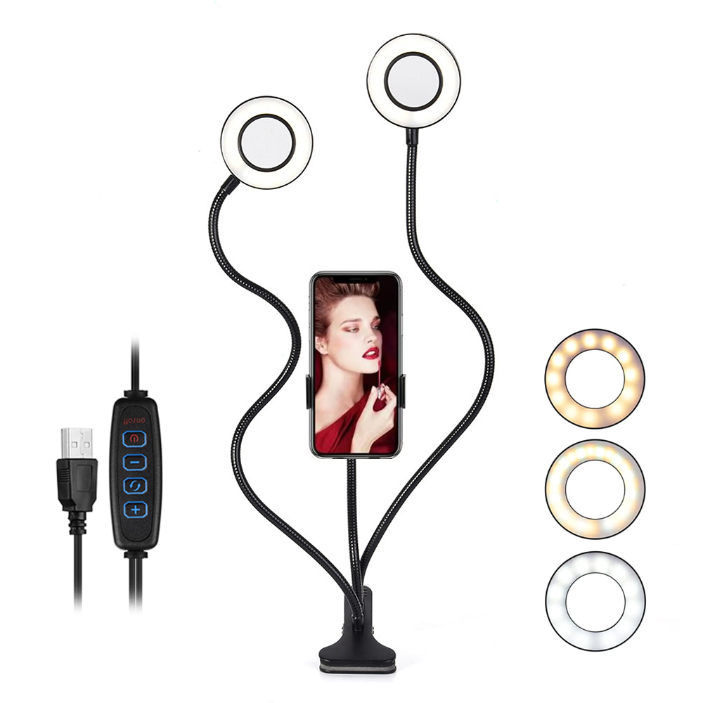 Luzes duplas led anel de luz d - Model Kit Led avaliação e preço