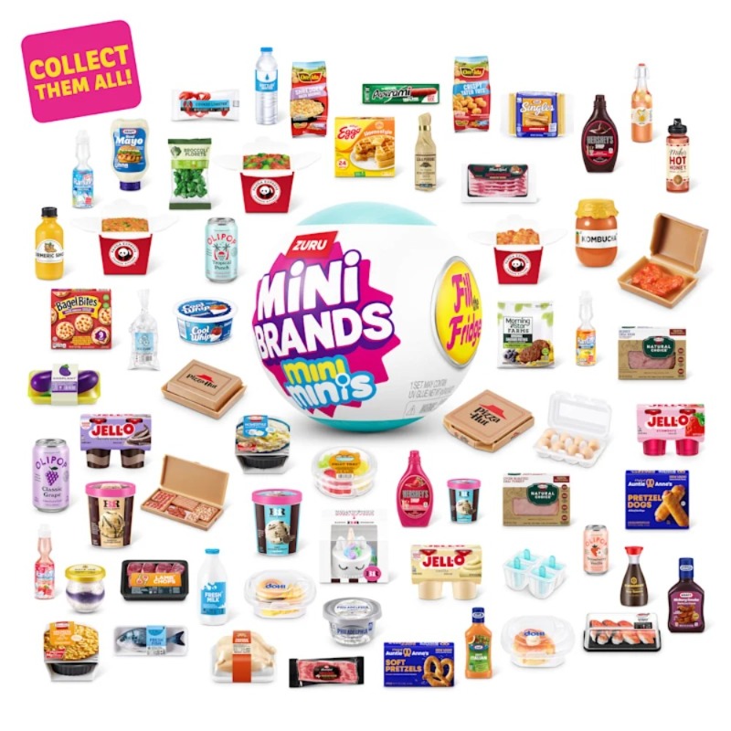 ZURU Mini Brands Mini Geladeir - Model Kitchen Set Pvc avaliação e preço