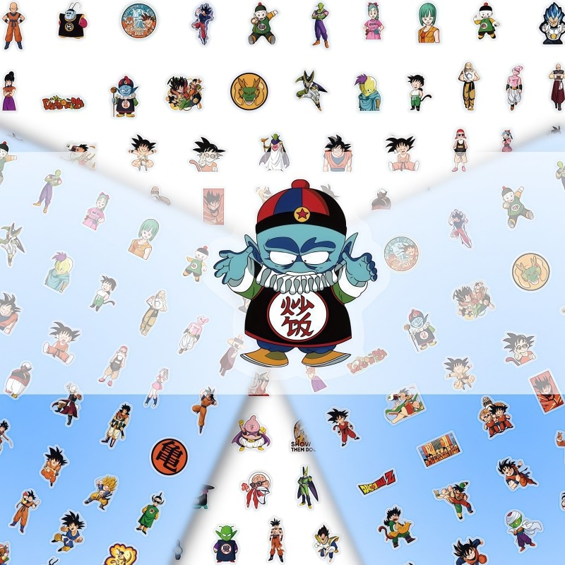 104 Adesivos Transparentes Dra - Model Kit Dragon Ball avaliação e preço