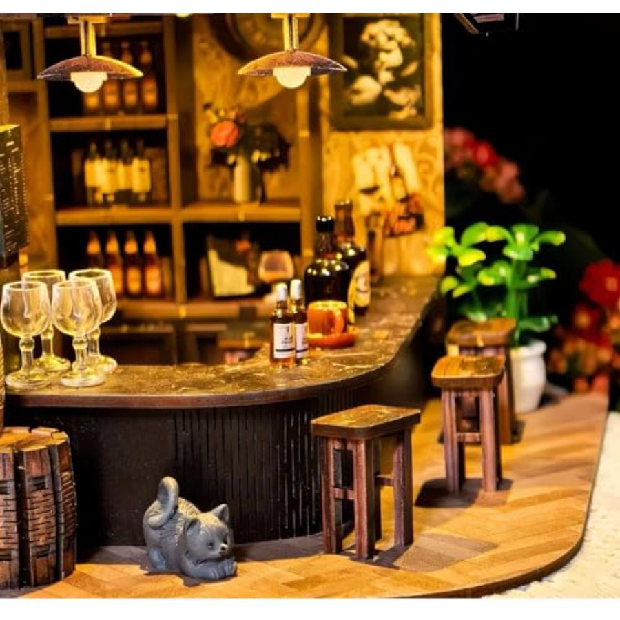 Kit Book Nook, Miniatura 3D de - Model Kit Led avaliação e preço