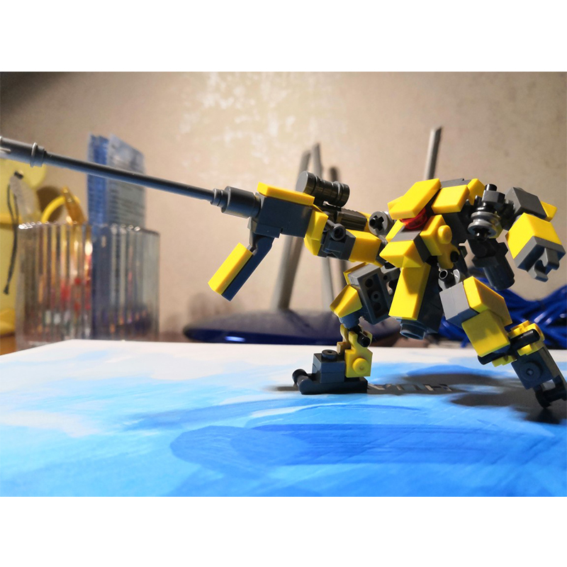 Mecha robôs granular blocos de - Model Kit Mecha avaliação e preço