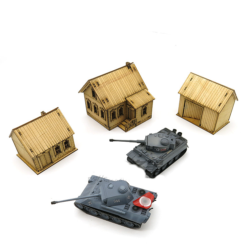 Casa de Montagem em Madeira 1/ - Model Kit Simulator avaliação e preço