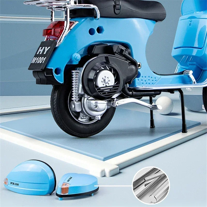 1:10 px125 liga lazer modelo d - Model Kit Vespa avaliação e preço