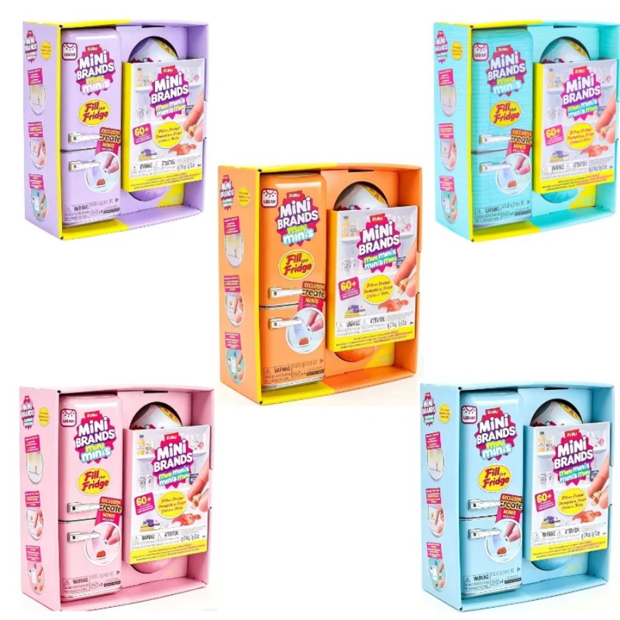 ZURU 5 Surprise Mini Fridge Ba - Model Kitchen Set Pvc avaliação e preço