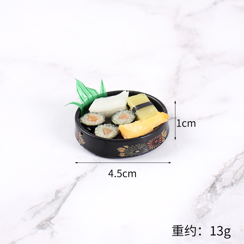 Mini Prato de Sushi com Padrão - Model Kitchen Set Pvc avaliação e preço